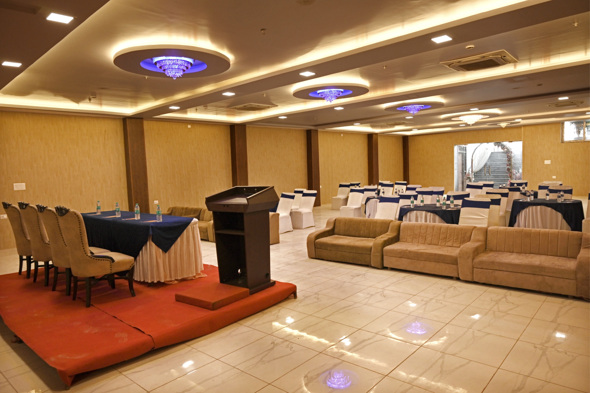 2 banquet halls to cater your needs